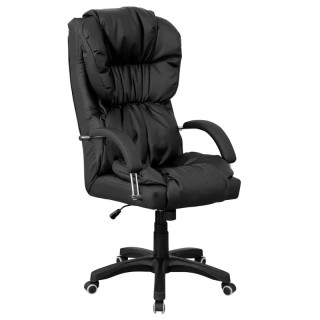 Кресло Мажор VIP кзам АОД/гоб.Stock подл.420 кзам/гоб, крест.пл.d 416/670-1/700 м/п, кол JL, черный