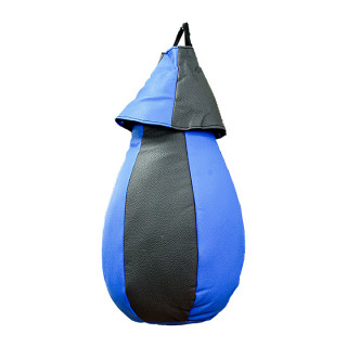 Боксерская груша из кусочков кзама (высота 65см) мультиколор