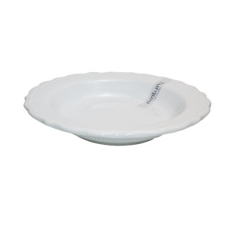 Тарелка Deep Juliet 23 cm White 004
