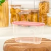 МП1220 Емкость для сыпучих продуктов 0.9л  ягодный (ООО"М-ПЛАСТИКА")