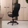 Кресло Филадельфия гоб.stock подл.металл.№10 с накл.,крест.пл.d416/ 680/ 700 м/п, кол JL кзам2а чёрн