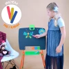 Доска знаний-мольберт односторонний М/О2 (оранжевый)