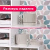 МП3247 Кашпо "СТРИП" 2.3л с подставкой (Кремовый)