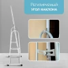 Зеркало с подставкой на колесах R4-White