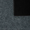 Коврик влаговпитывающий, ребристый "Nice", без борта, подложка пвх, 120х150 см "VORTEX", серый