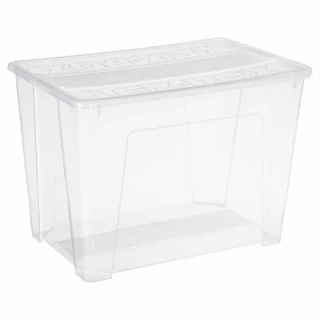 ЯЩИК УНИВЕРСАЛЬНЫЙ 575х380х405 ММ "TEX-BOX" 70Л (Бесцветный)