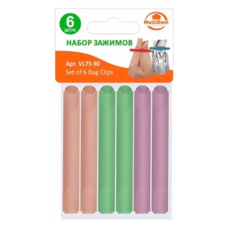 Набор зажимов 6шт. VL75-90