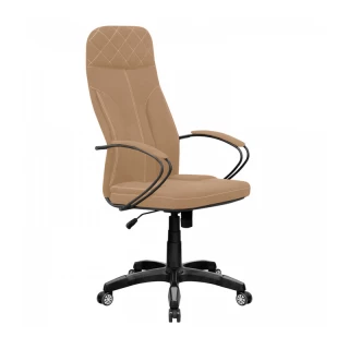 Кресло "Филадельфия" (гоб.stock, подл.металл №10 с накл, крест. пл d416/680/700 + кол JL) бежевый